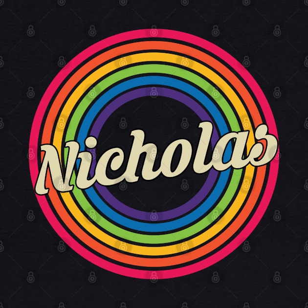 Nicholas - Retro Rainbow Style by MaydenArt